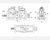 Гидронасос SK3V112DTP-11AR-9Y14-202