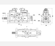 Гидронасос SK3V112DTP-11AR-9Y14-202