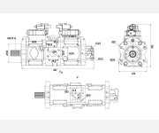 Гидронасос SK3V112DTP-11AR-9Y14-202