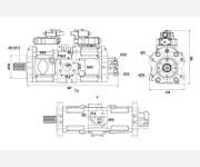 Гидронасос SK3V112DTP-121R-YT6K-205