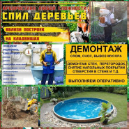 Благоустройство участка и расчистка от зарослей профессионально