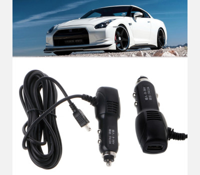 Новый мини/Micro USB Порты и разъёмы 5 В 2A автомобиля Зарядное устройство адаптер для Видеорегистраторы для автомобилей зарядки автомобиля W/3.5 м...